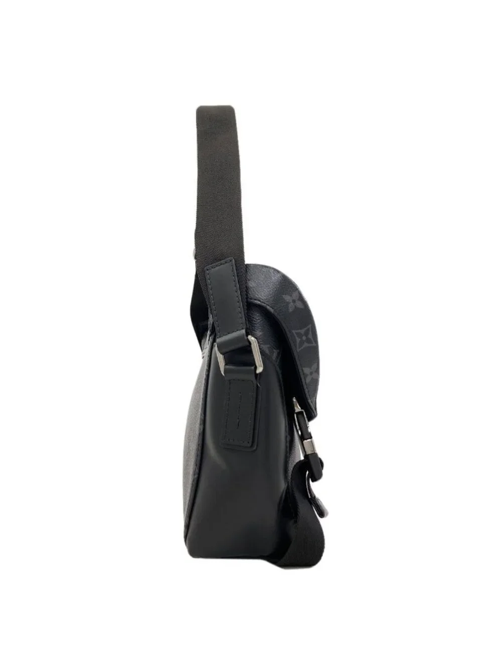Louis Vuitton Messenger Voyage Shoulder Bag Monogram Eclipse